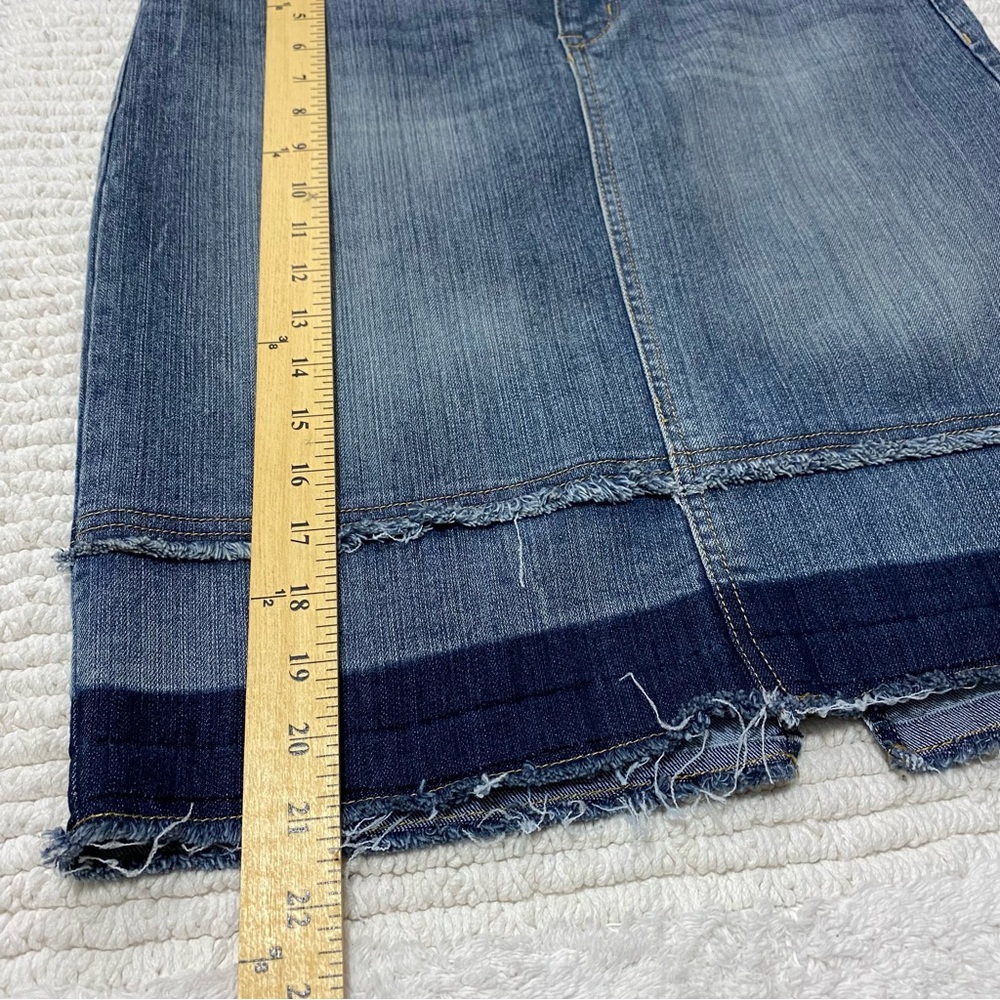 Nine West Denim Skirt Size‎ 6 Medium Wash - Picture 7 of 9